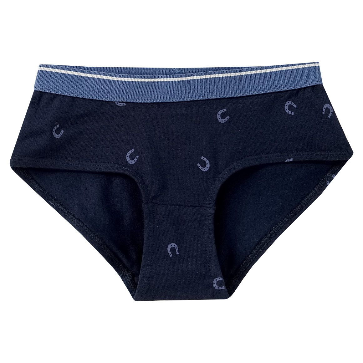 5 meisjesbroekjes met paardenmotieven