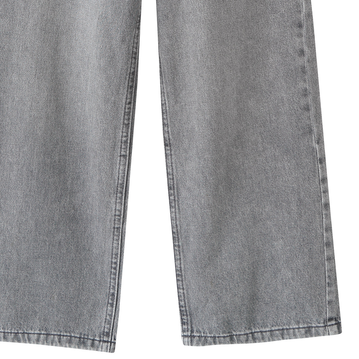 Mädchen Wide-Leg-Jeans mit Gürtel