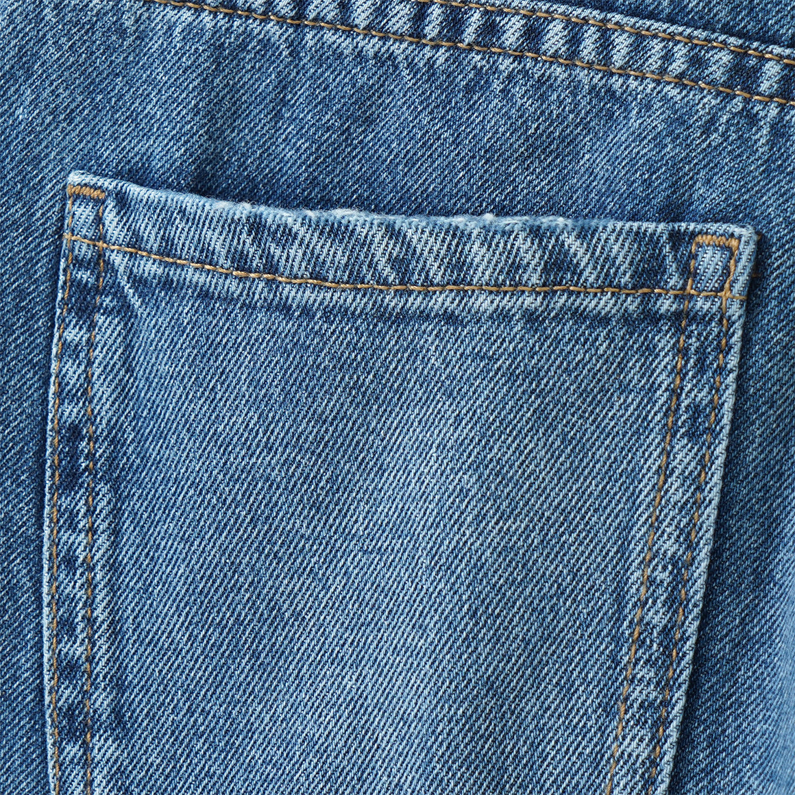 Jeans met wijde pijpen voor meisjes met riem