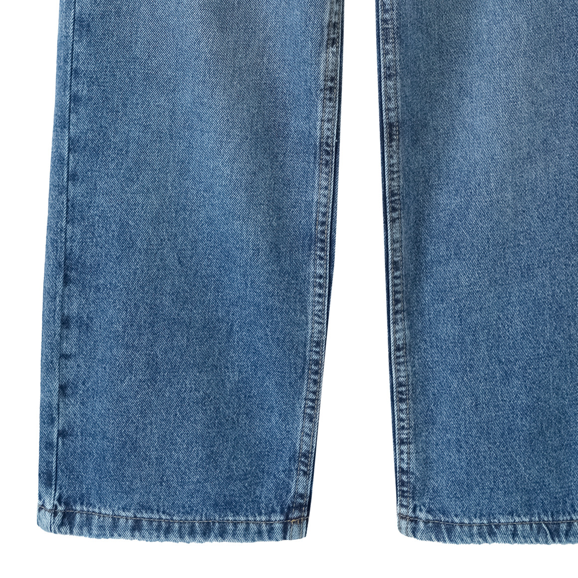Jeans met wijde pijpen voor meisjes met riem