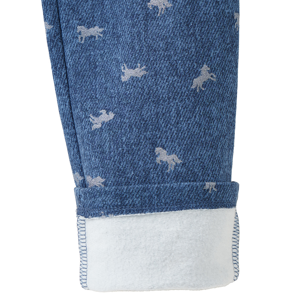 Mädchen Jeggings mit Pferde-Print