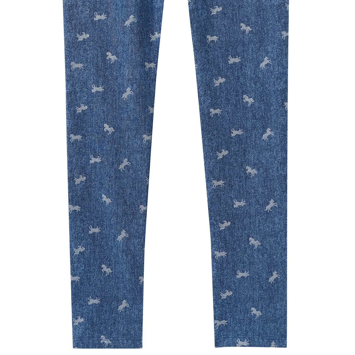 Mädchen Jeggings mit Pferde-Print