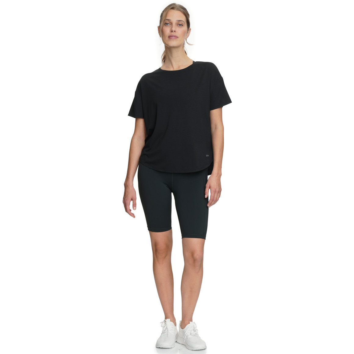 Damen Sport T-Shirt unifarben
