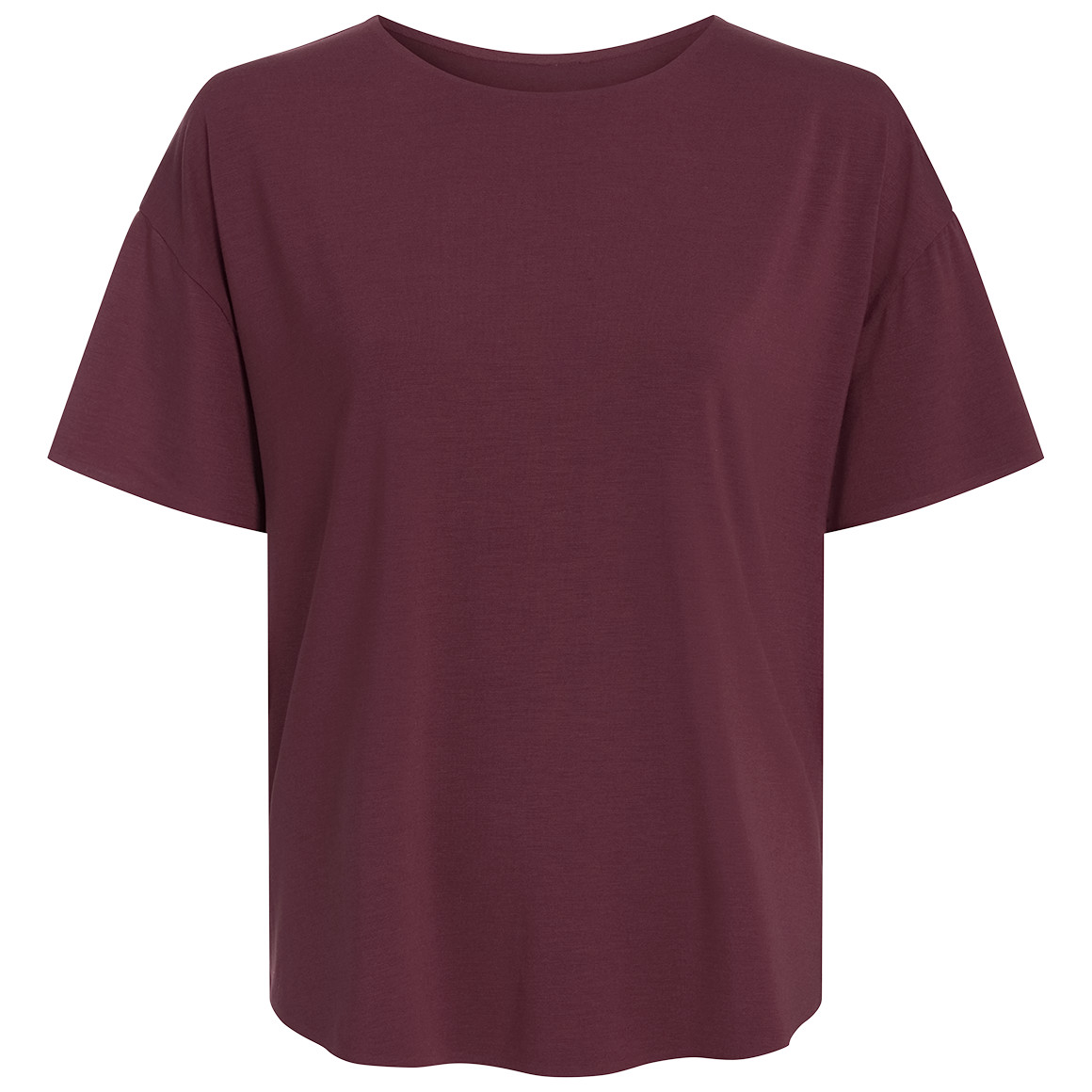 Damen Sport T-Shirt unifarben