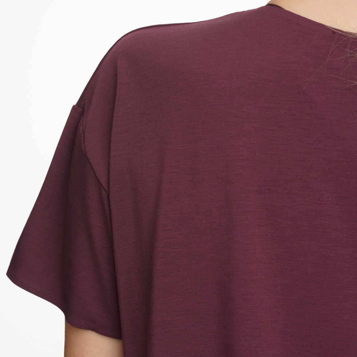 Damen Sport T-Shirt unifarben