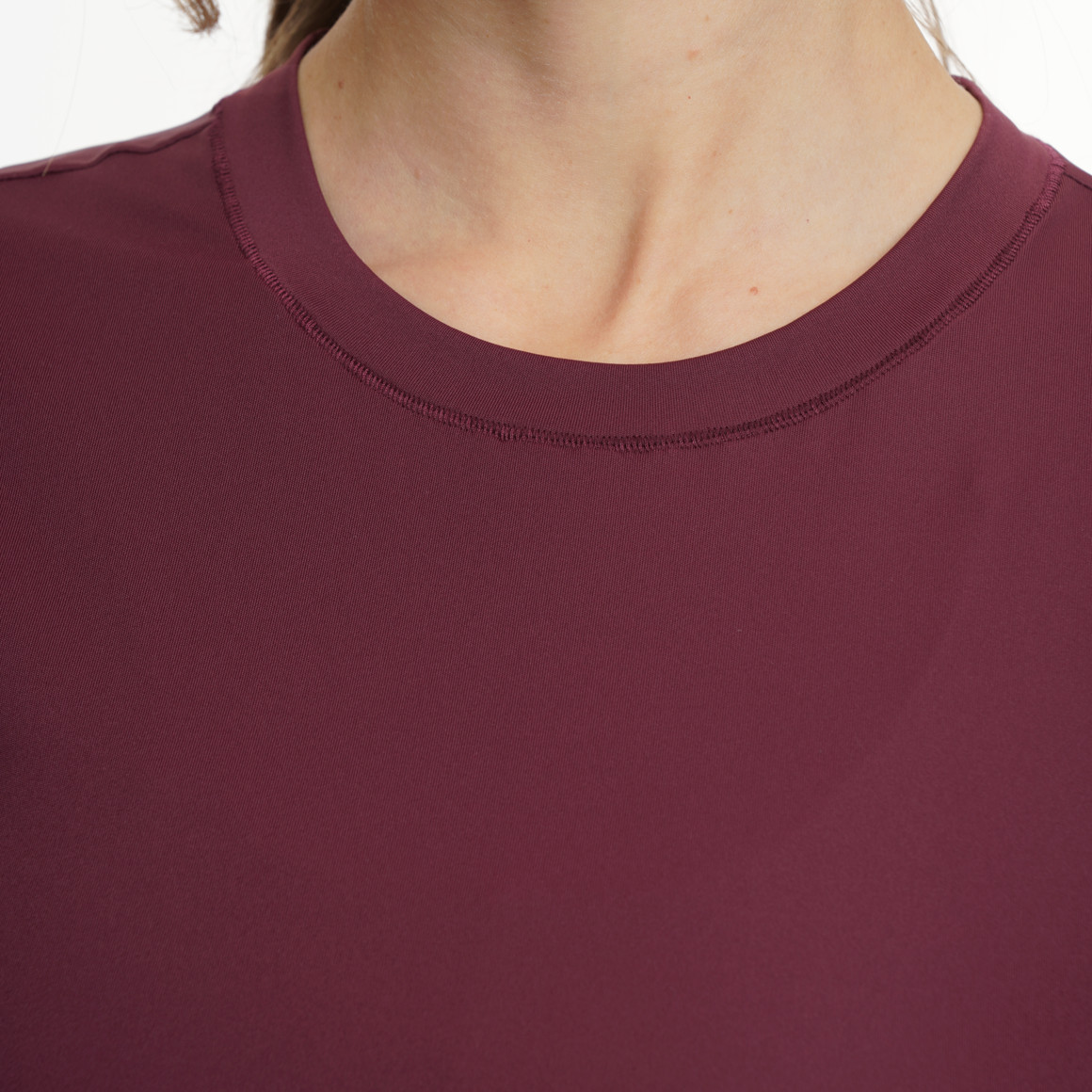 Damen Sport T-Shirt unifarben