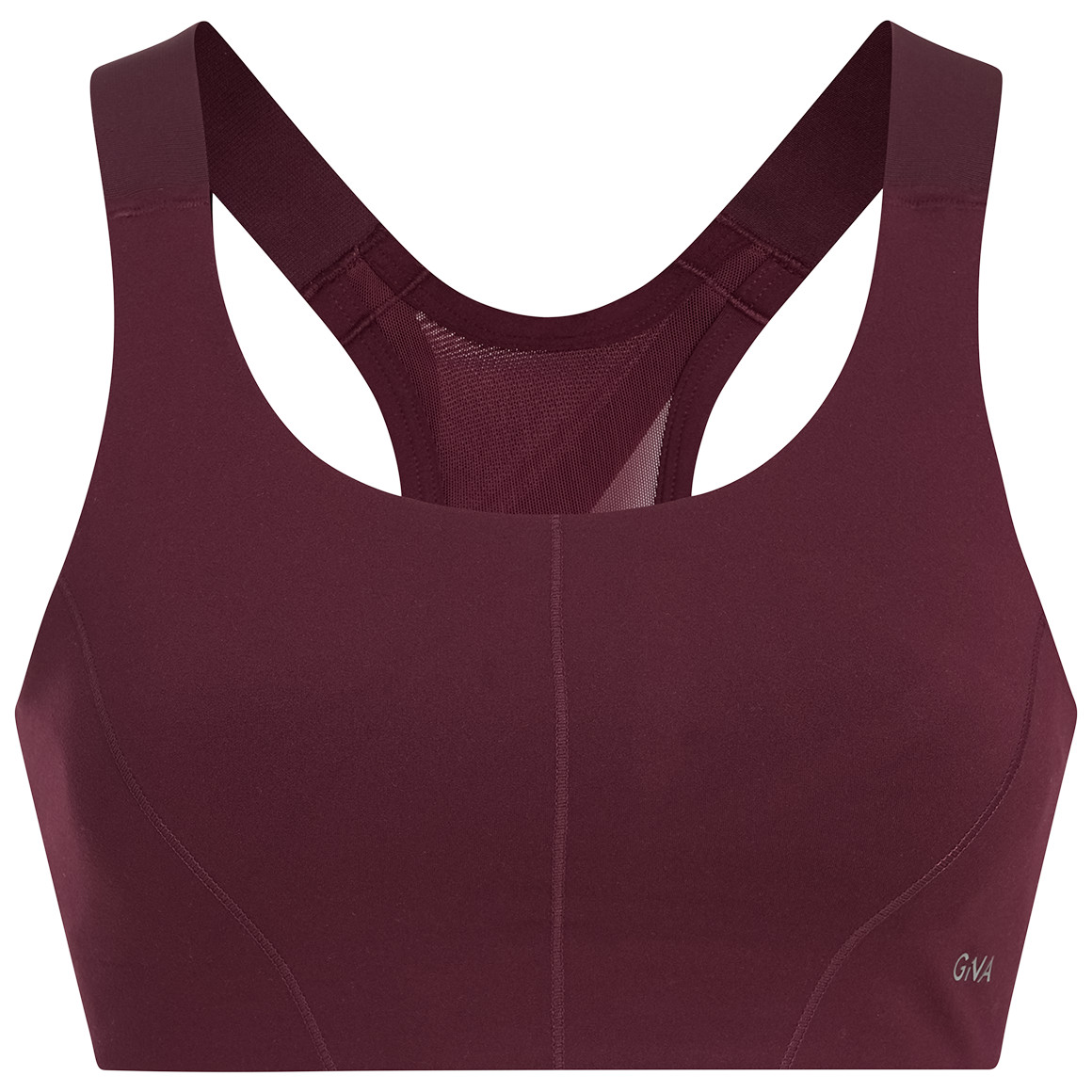 Damen Sport-Bustier unifarben