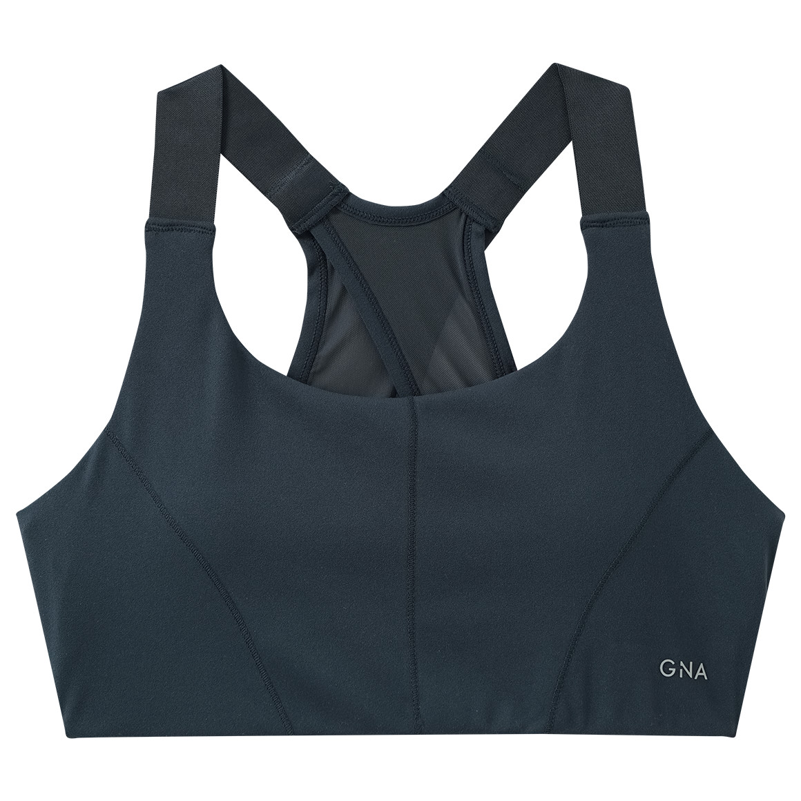 Damen Sport-Bustier unifarben
