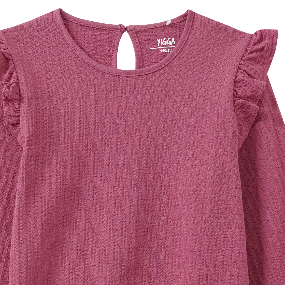 Mädchen Langarmshirt aus Bio-Baumwolle
