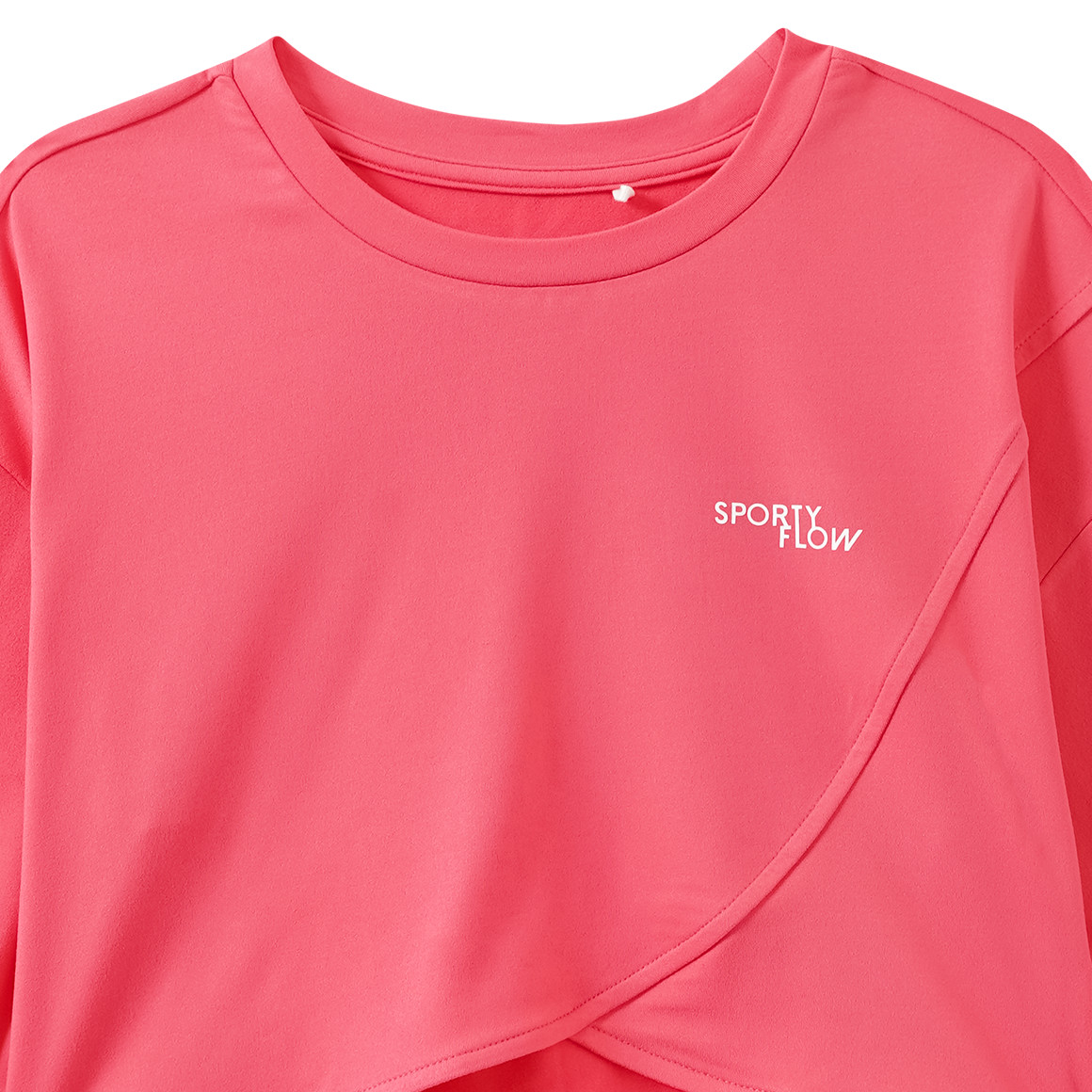 Mädchen Sport-Shirt im Lagen-Look