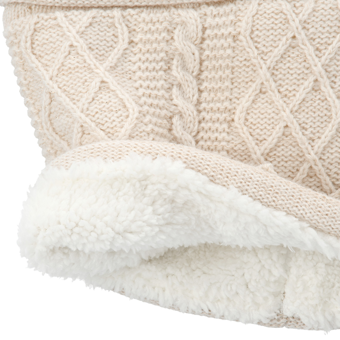 Babymuts met decoratieve strik