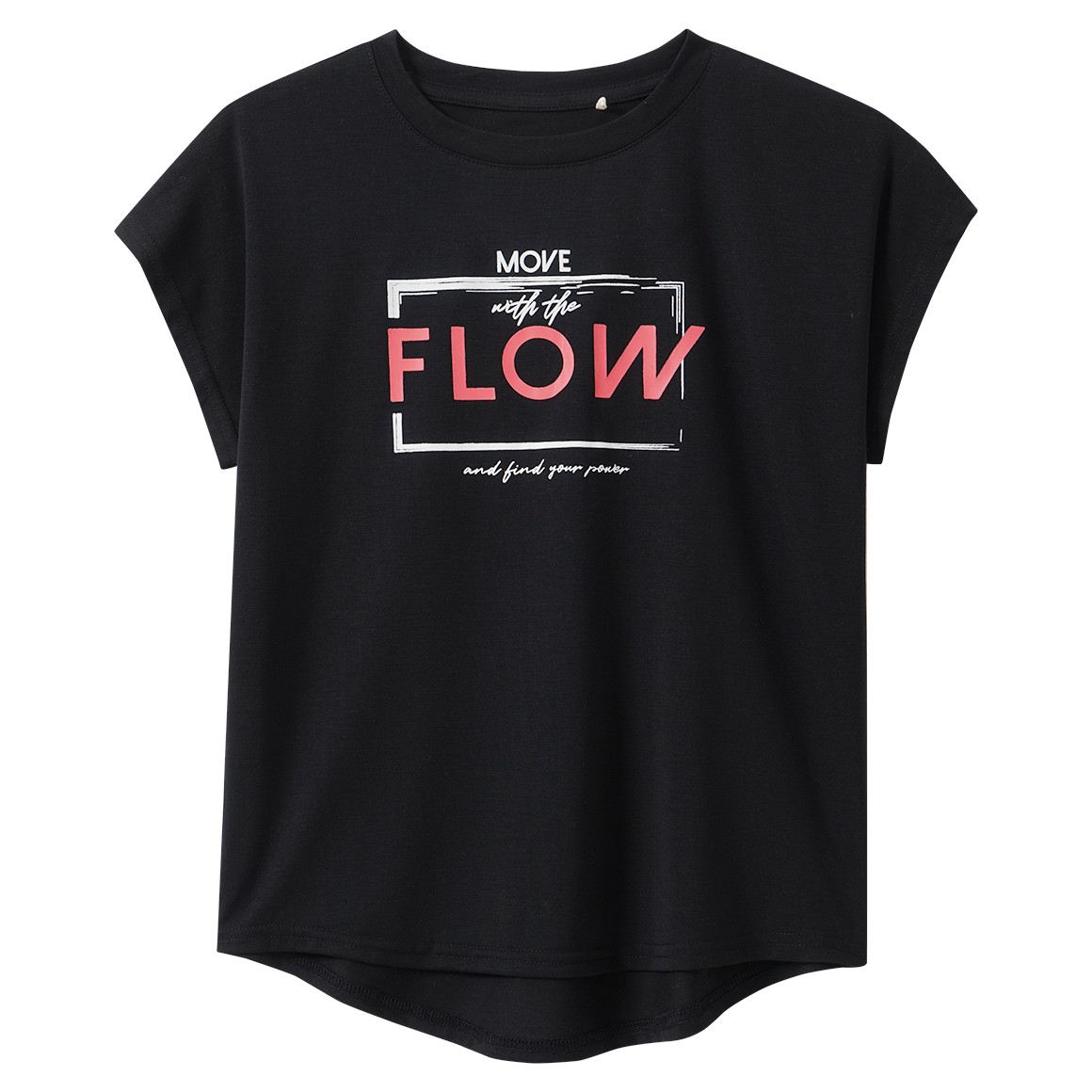 Mädchen Sport-T-Shirt mit Schriftzug