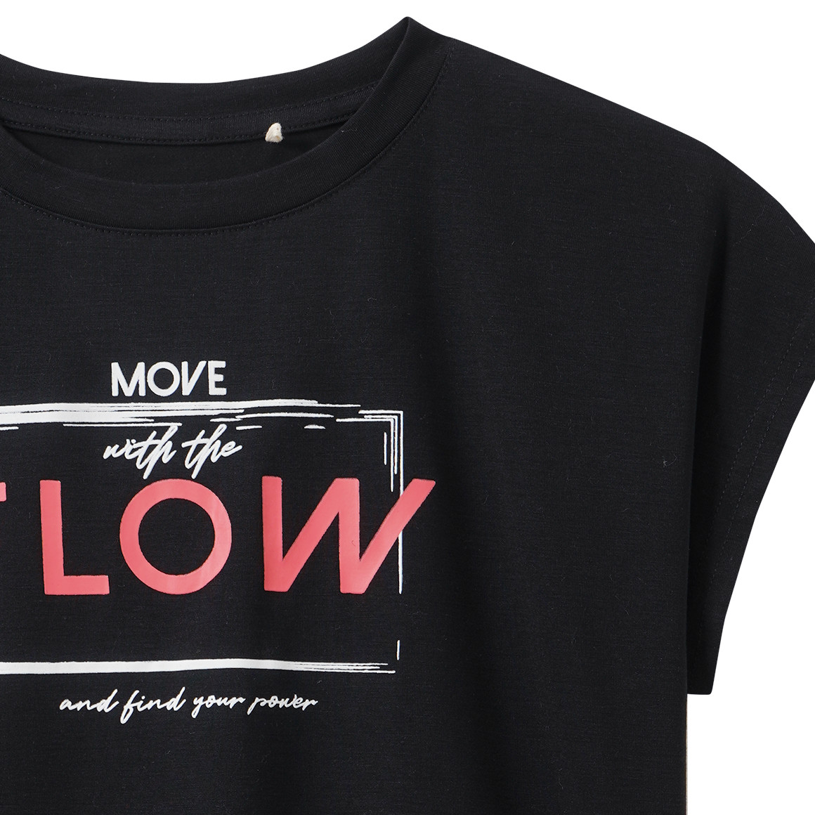 Mädchen Sport-T-Shirt mit Schriftzug