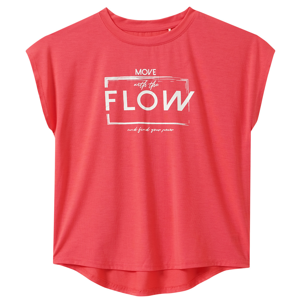 Mädchen Sport-T-Shirt mit Schriftzug