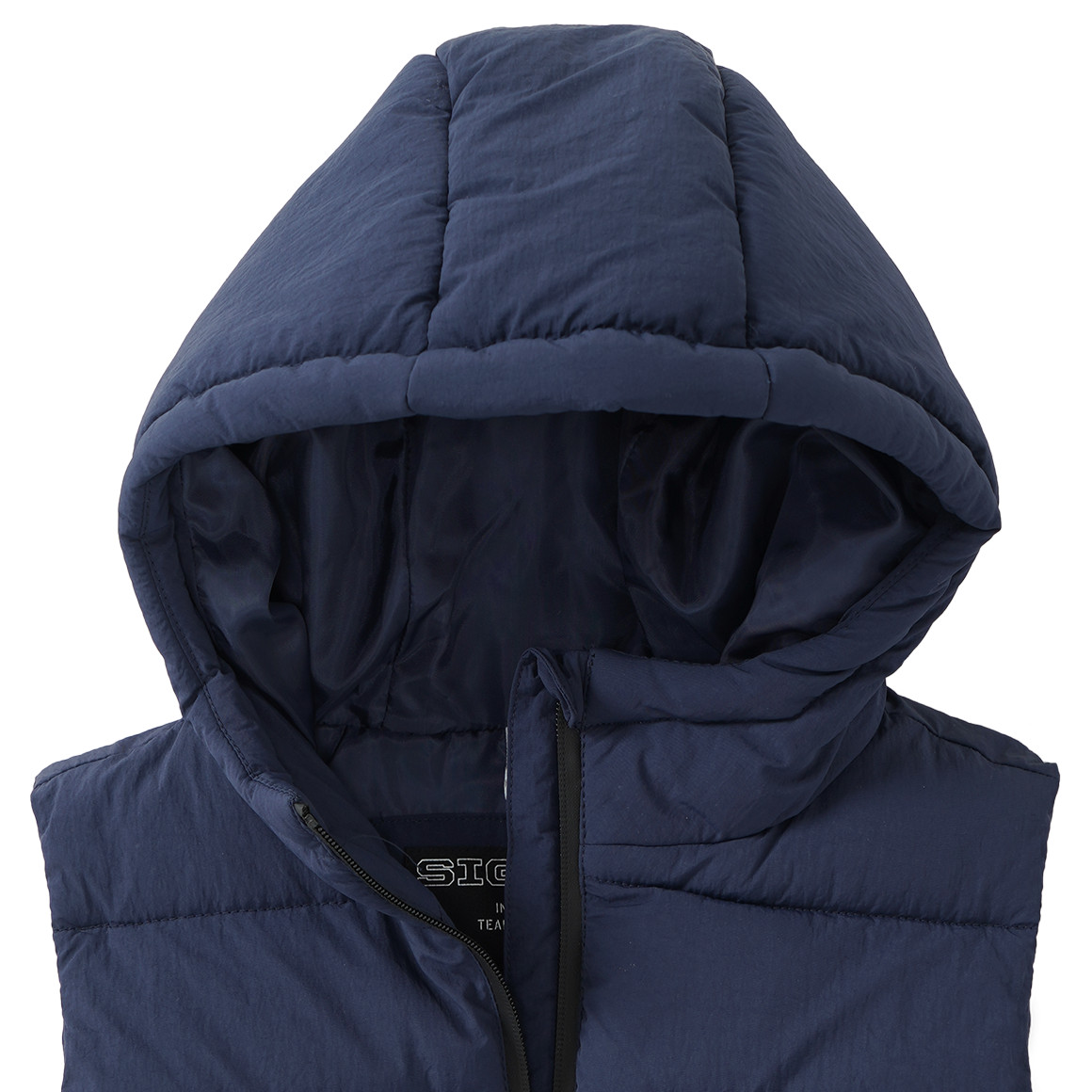 Jungen Steppweste mit Kapuze