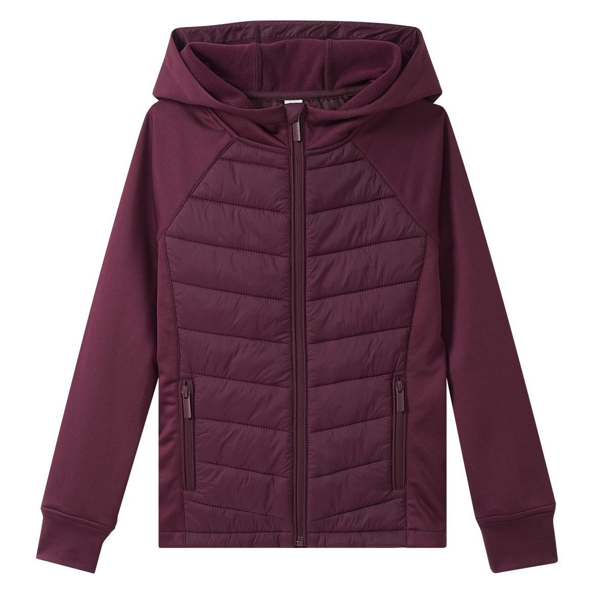 Mädchen Sport-Jacke mit Kapuze