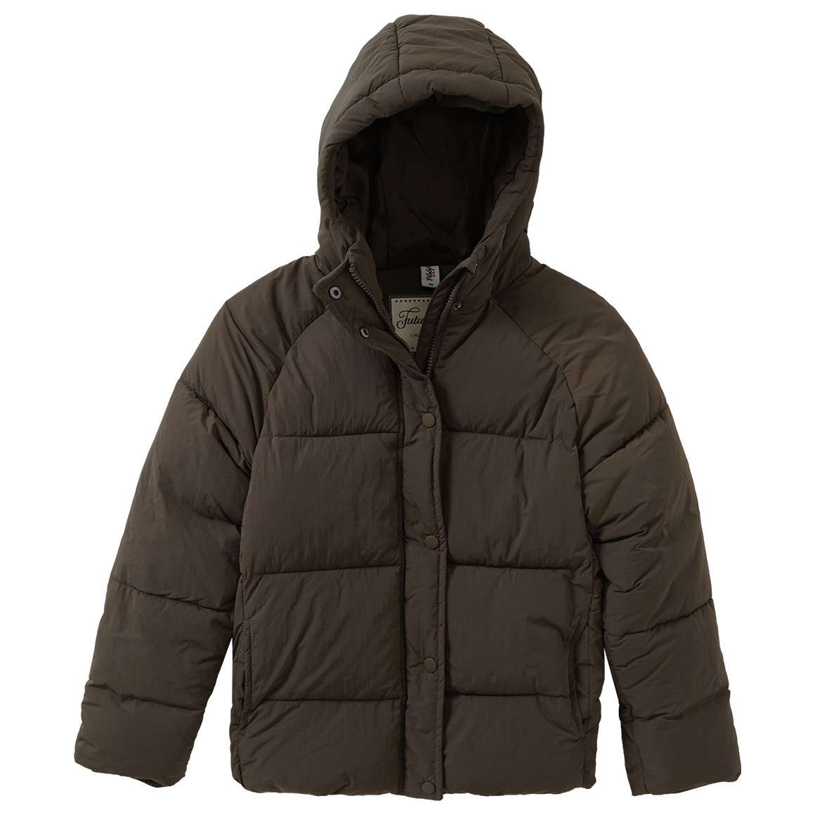 Mädchen Steppjacke mit Kapuze