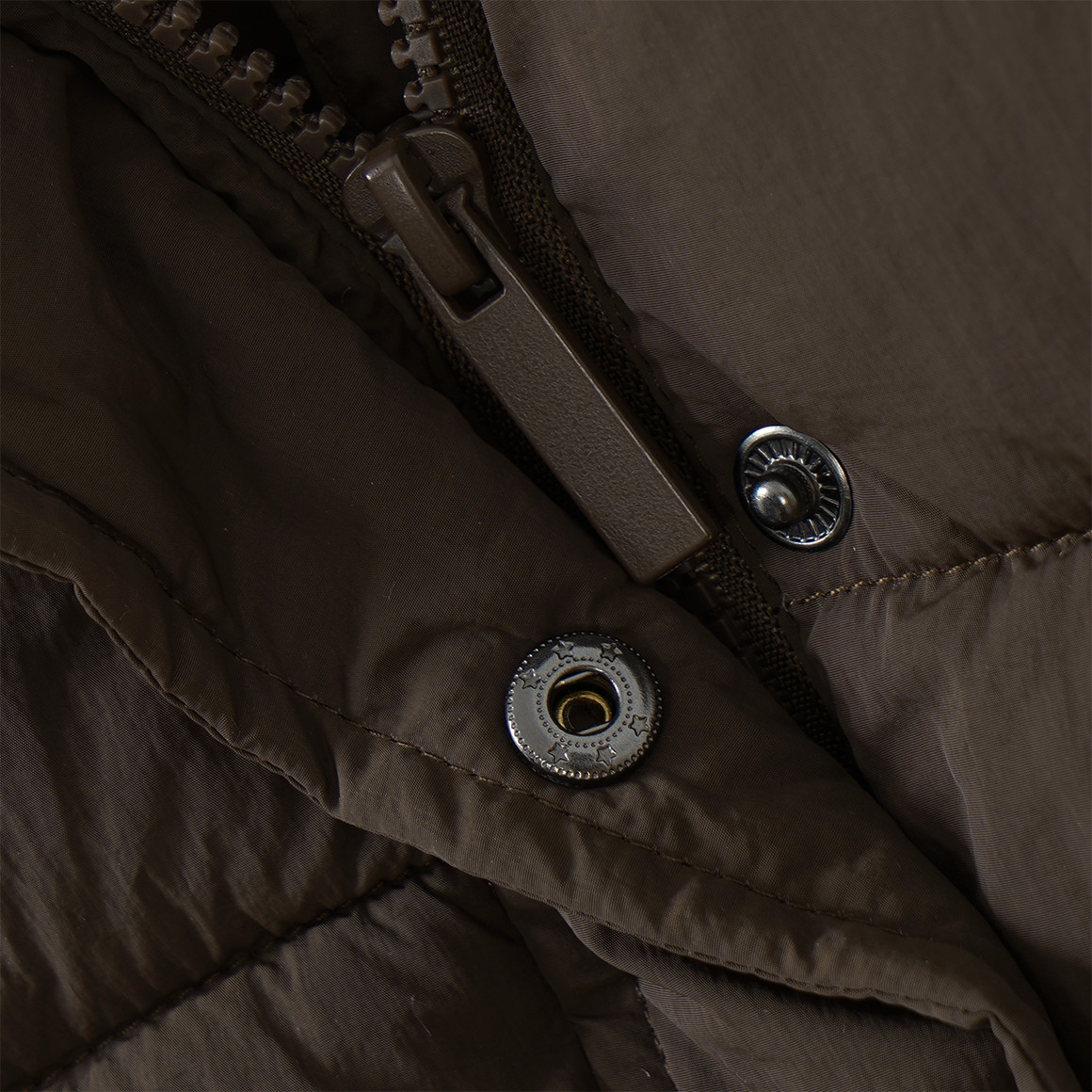 Mädchen Steppjacke mit Kapuze
