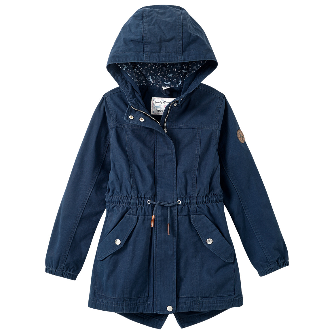 Mädchen Parka mit Kapuze