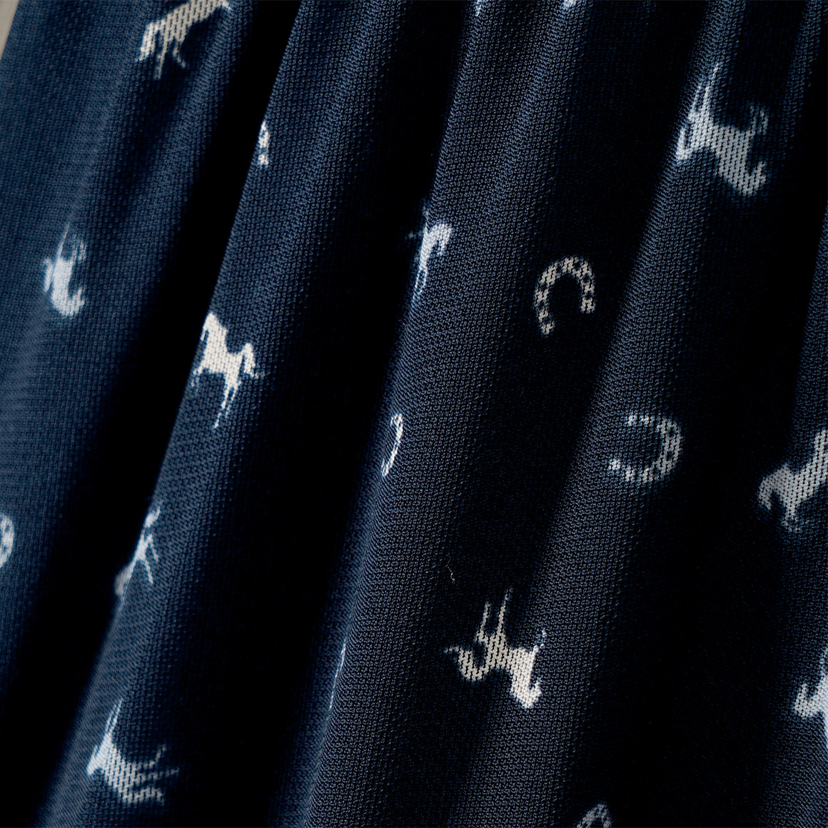 Mädchen Kleid mit Rippstruktur