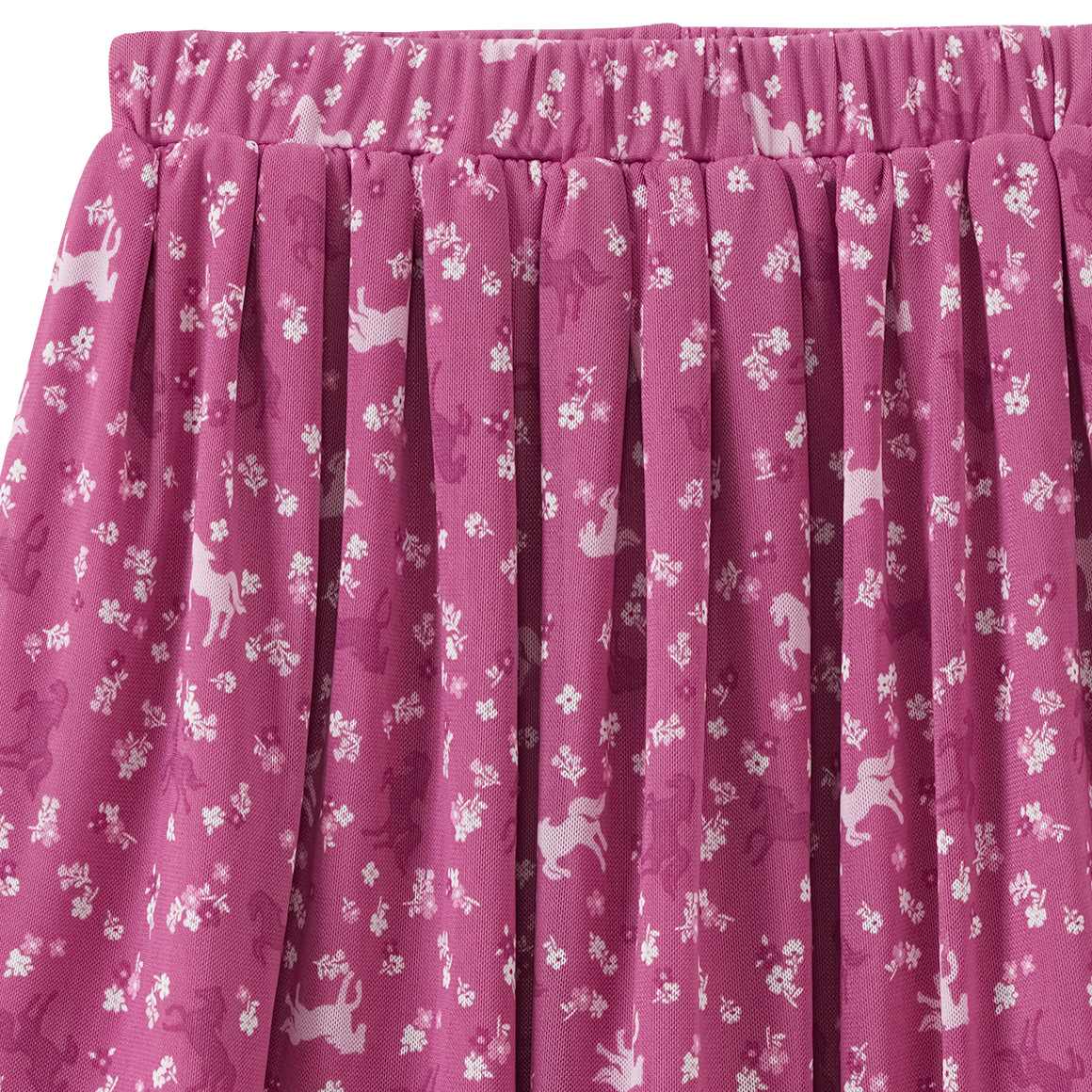 Mädchen Rock mit Pferde-Allover