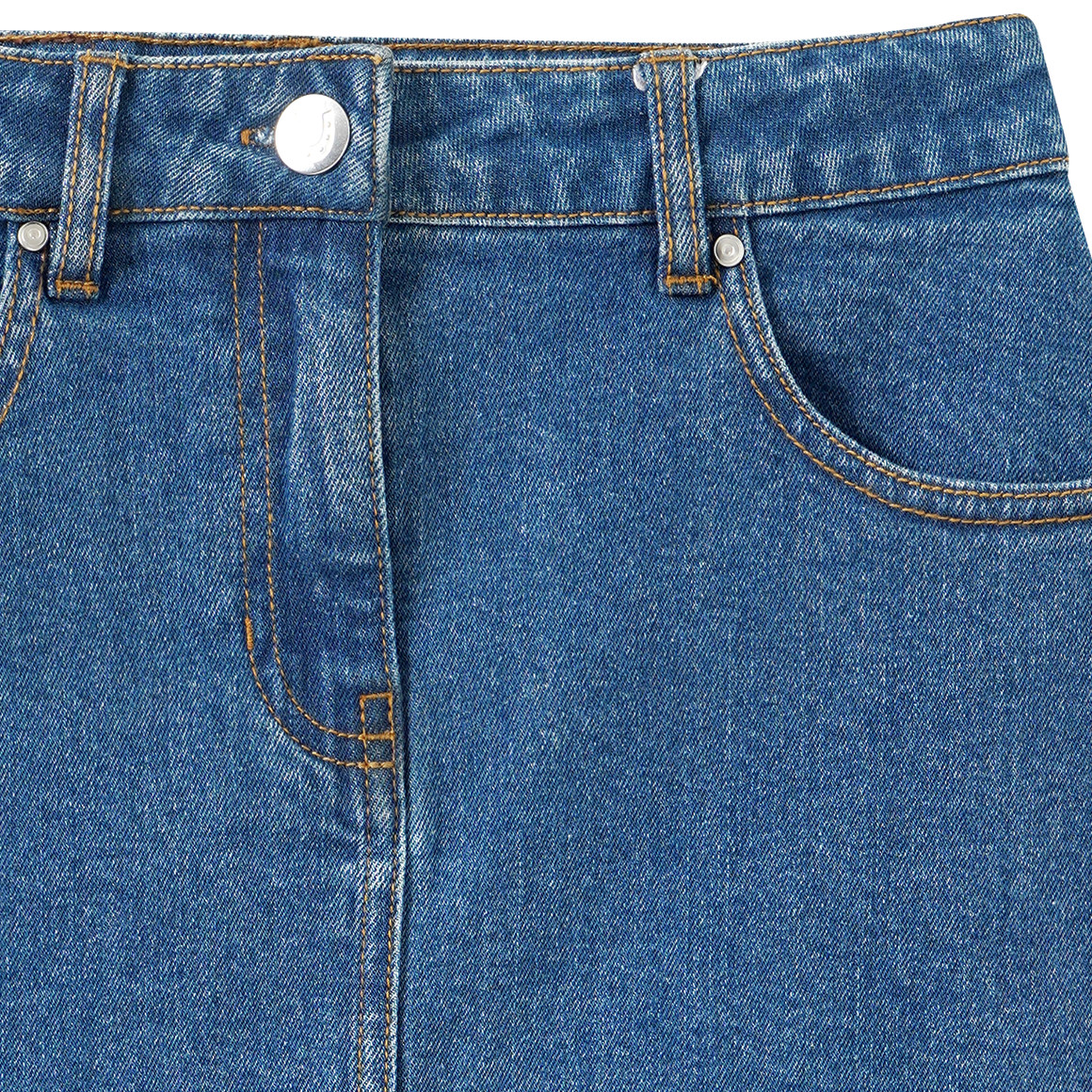 Mädchen Jeansrock im Five-Pocket-Style