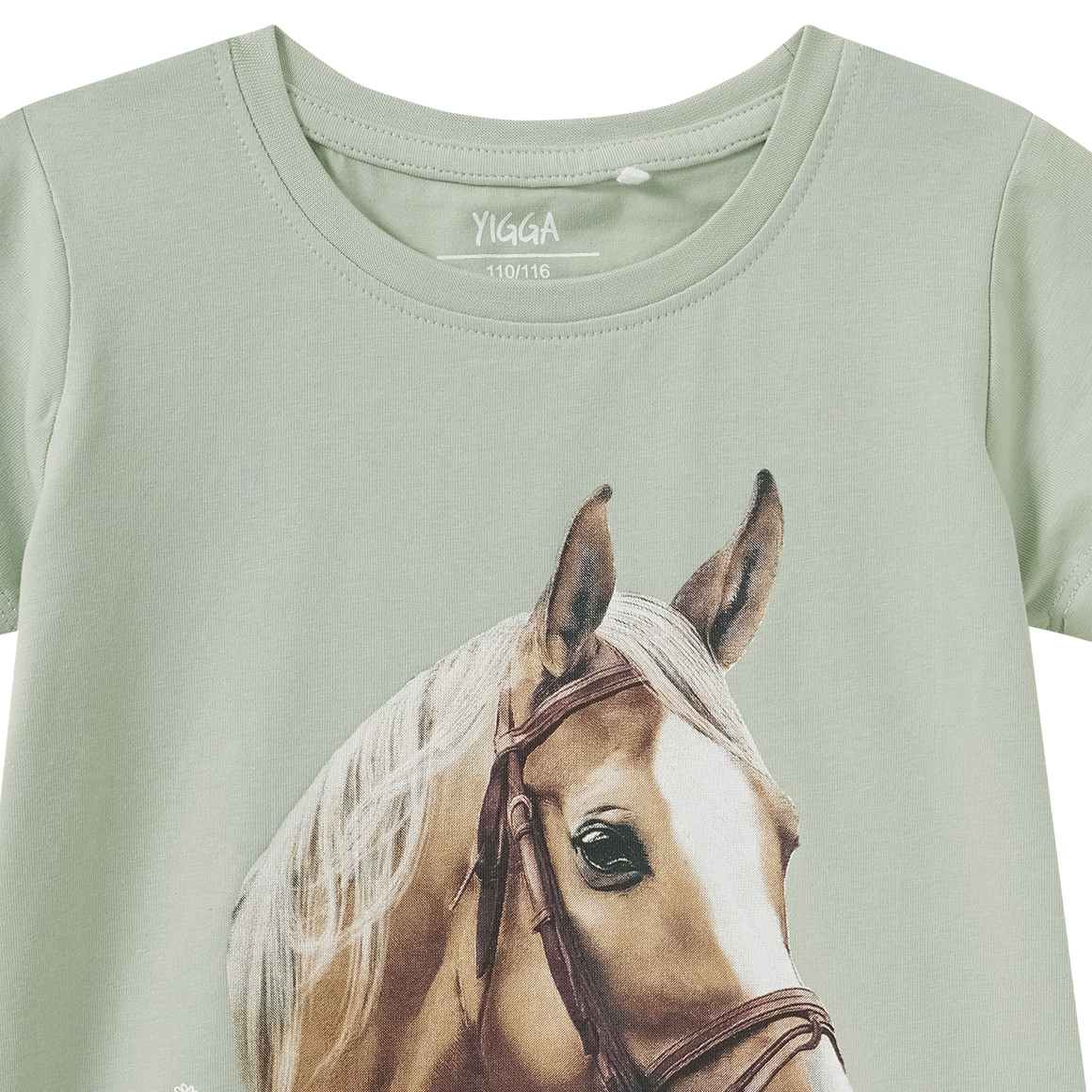 Mädchen T-Shirt mit Pferd-Motiv