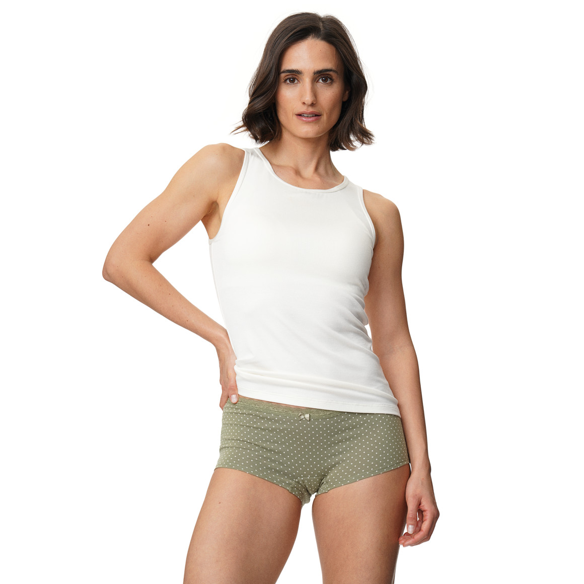 3 Damen Shorts mit Spitze