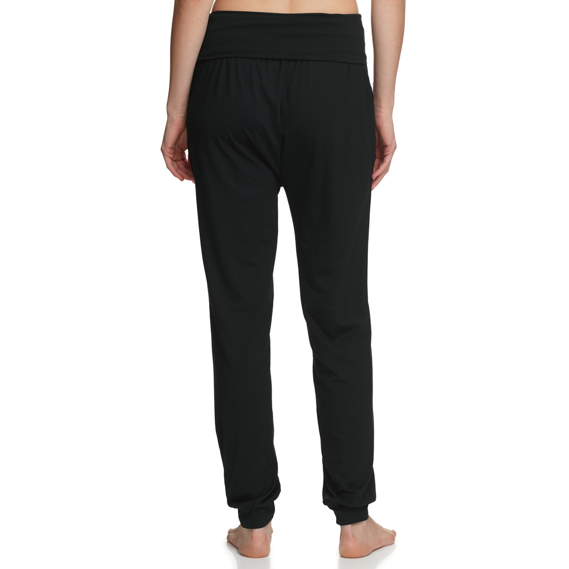 Damen Yoga-Hose mit breitem Bund