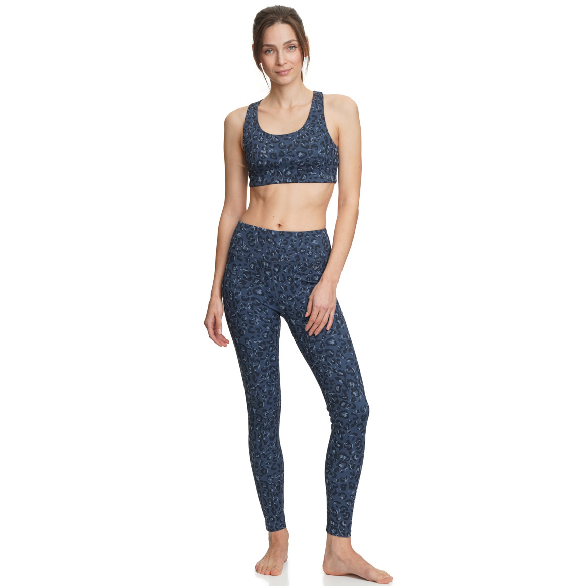 Sportbustier voor dames met luipaardpatroon