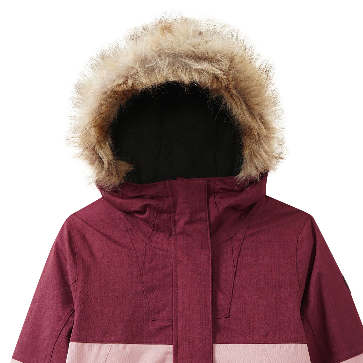 Mädchen Schneejacke mit Kapuze