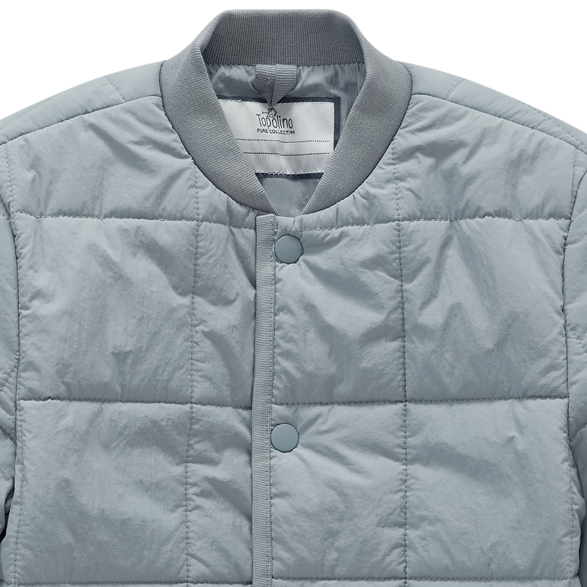 Jungen Steppjacke mit Rippbündchen