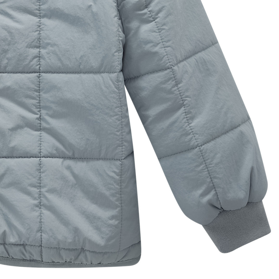Jungen Steppjacke mit Rippbündchen