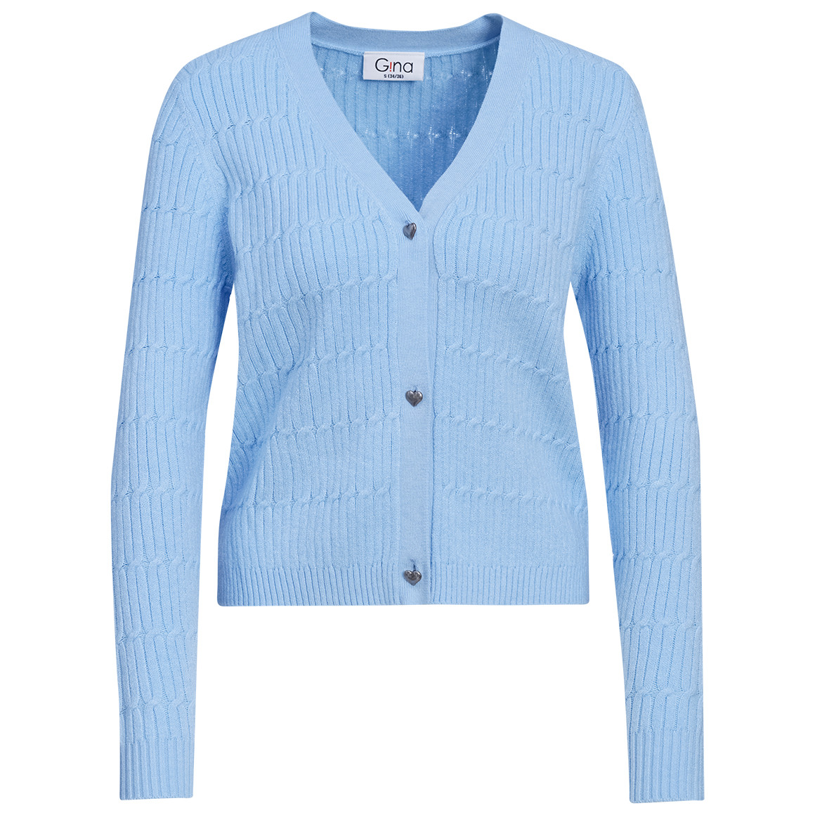 Damen Strickjacke unifarben