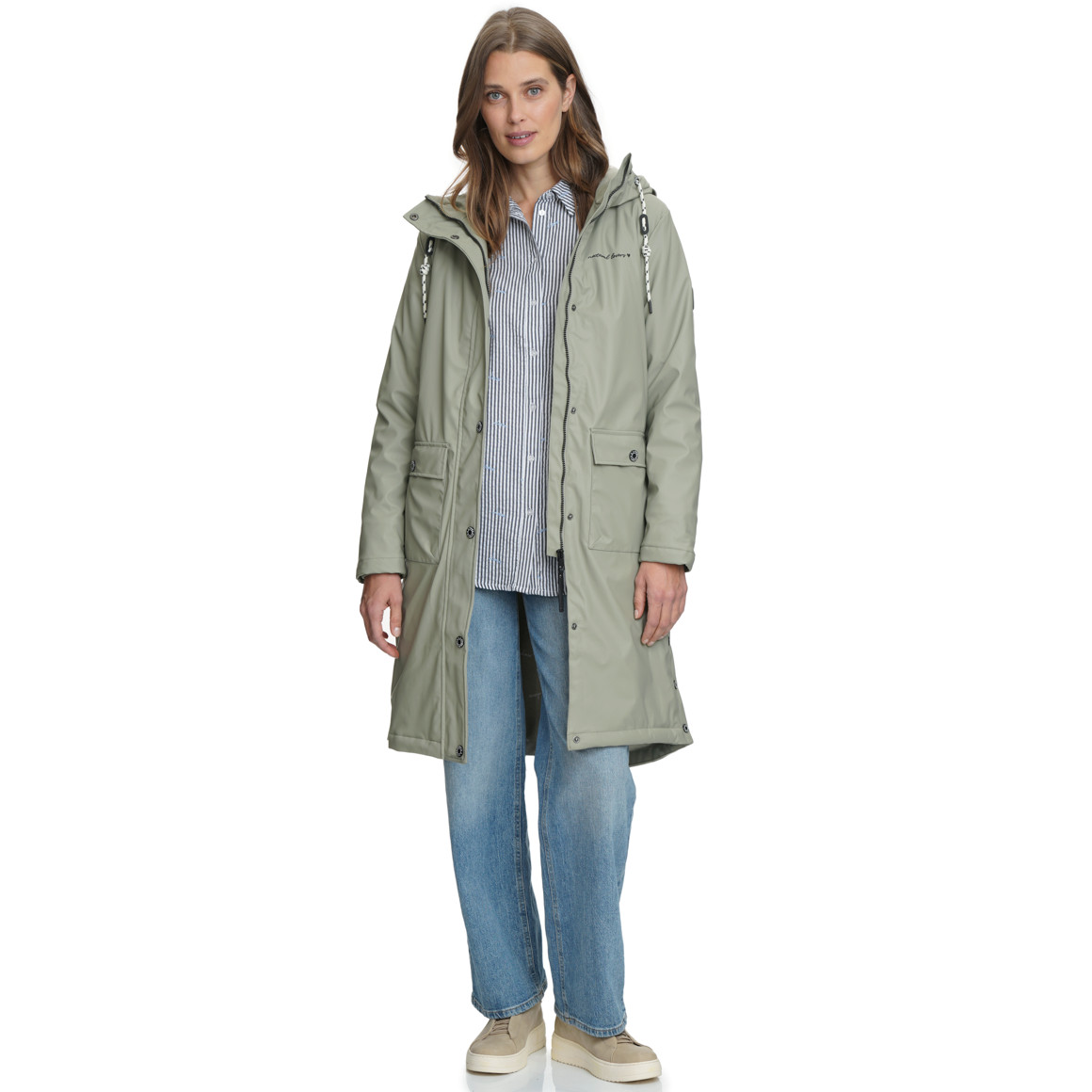 Damen Mantel mit Beschichtung