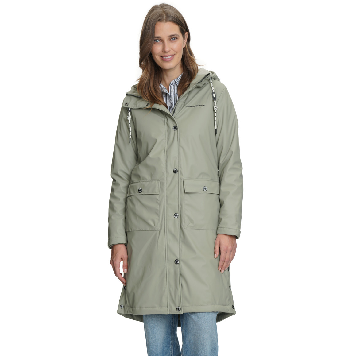 Damen Mantel mit Beschichtung