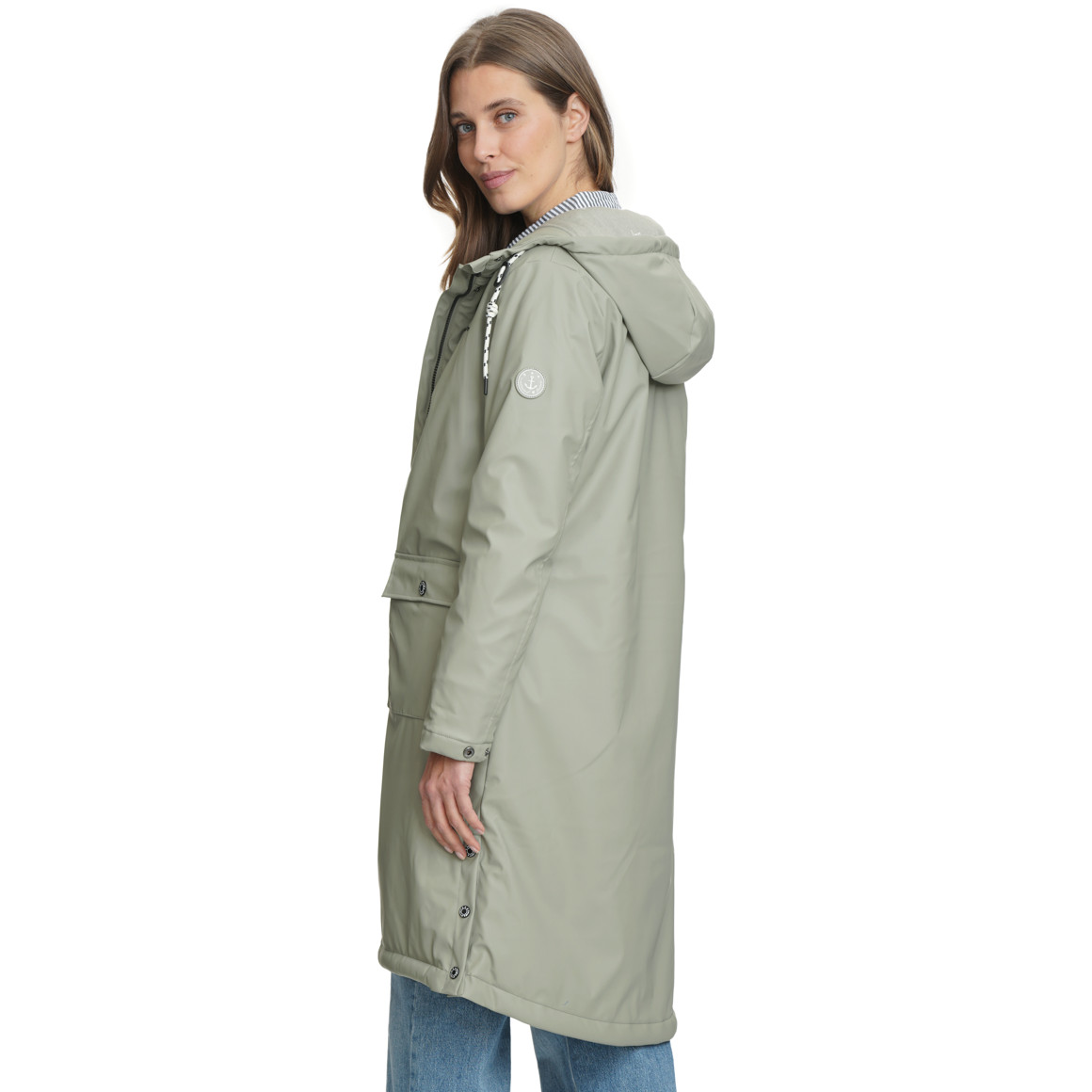 Damen Mantel mit Beschichtung