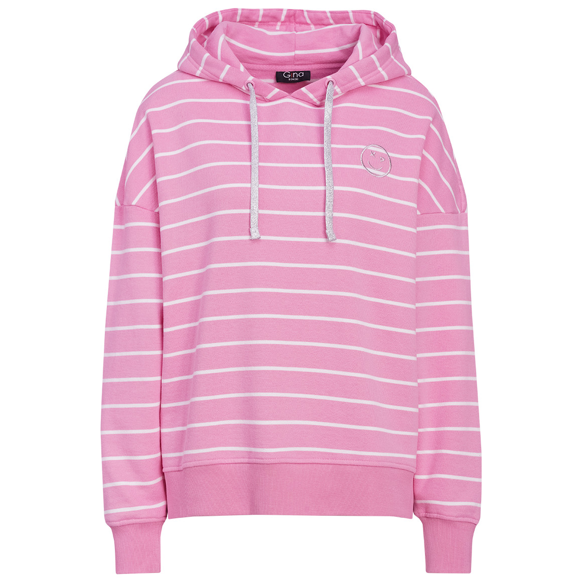 Damen Hoodie mit Streifen