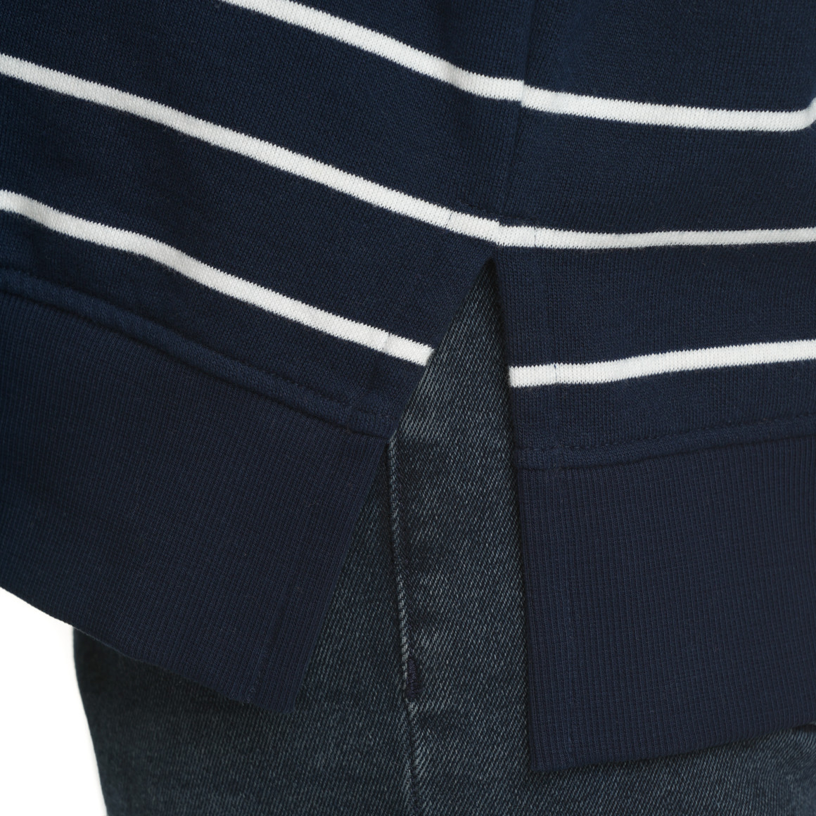 Damen Hoodie mit Streifen