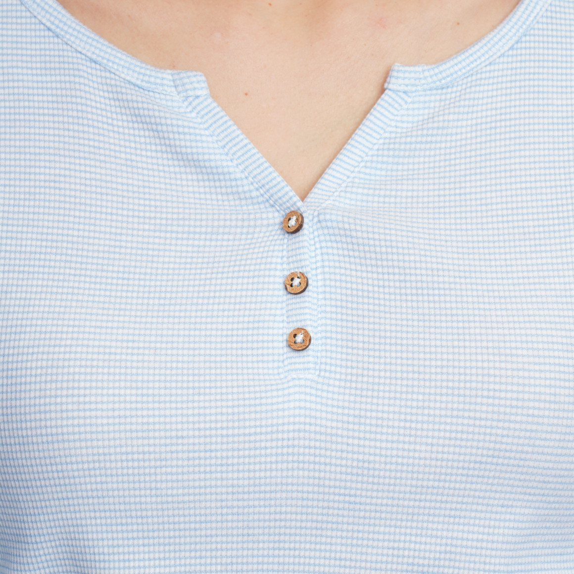 Damen Langarmshirt mit feinen Streifen