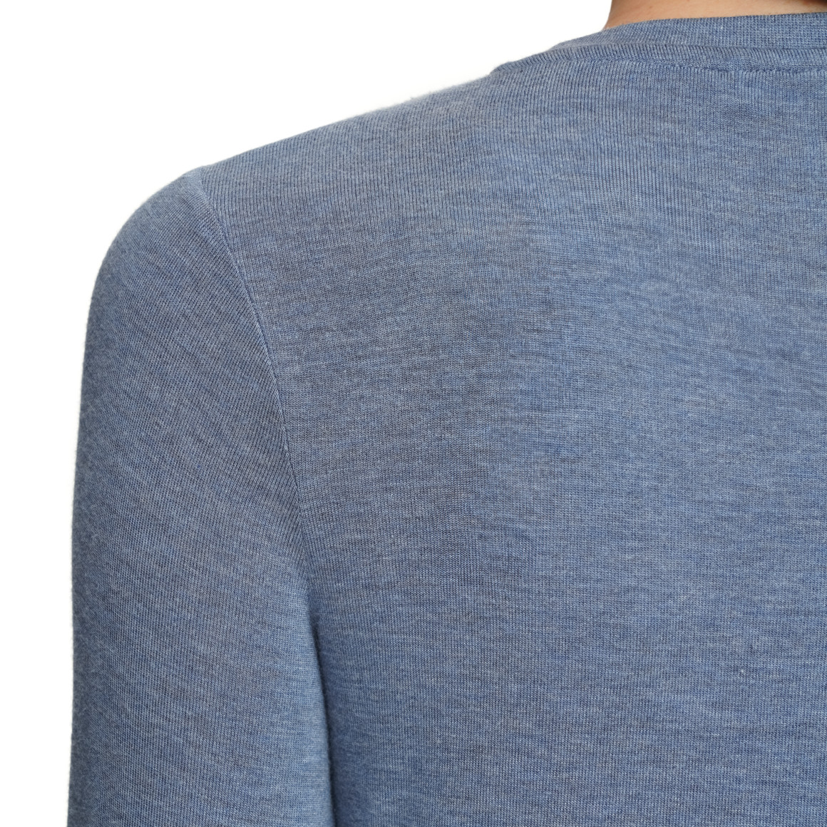 Damen Langarmshirt mit Wellenbündchen