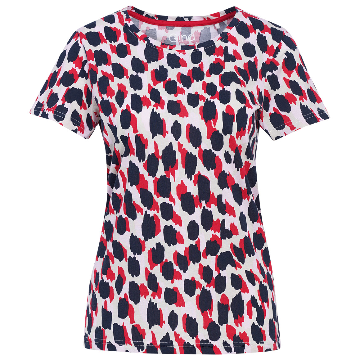 Damen T-Shirt mit Allover-Print
