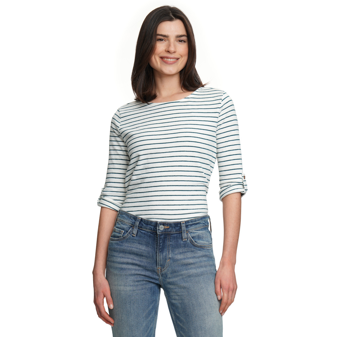 Damen Shirt mit Streifen