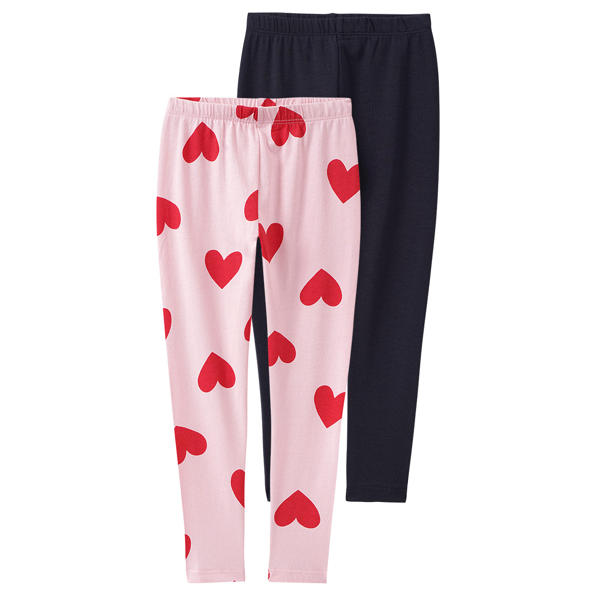 2 Mädchen Leggings im Set