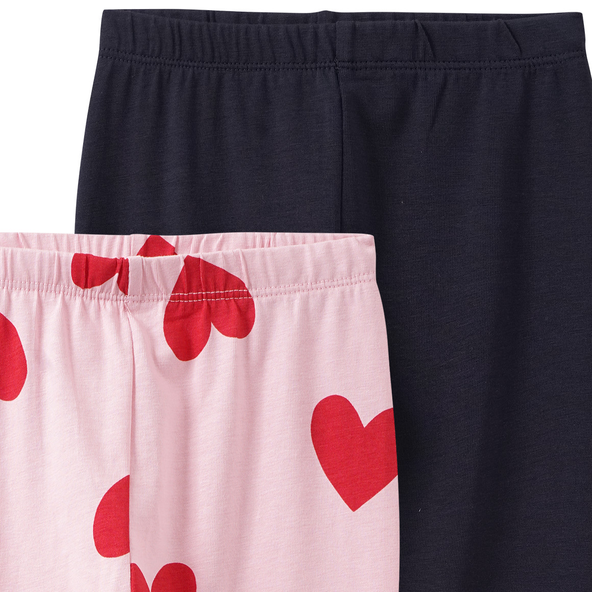 2 Mädchen Leggings im Set