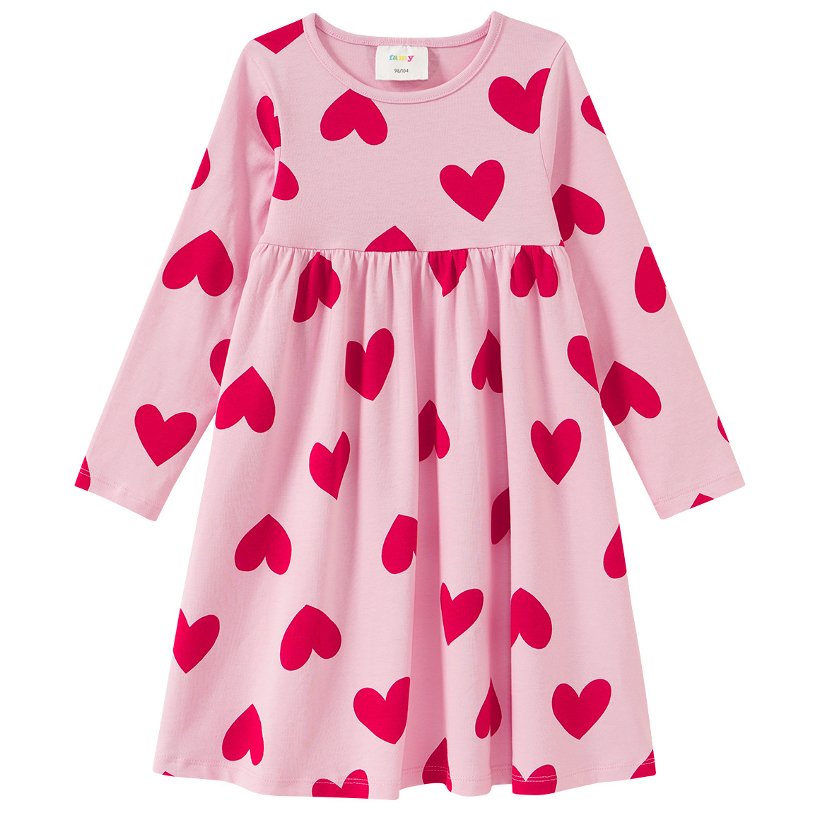 2 Mädchen Kleider mit Prints