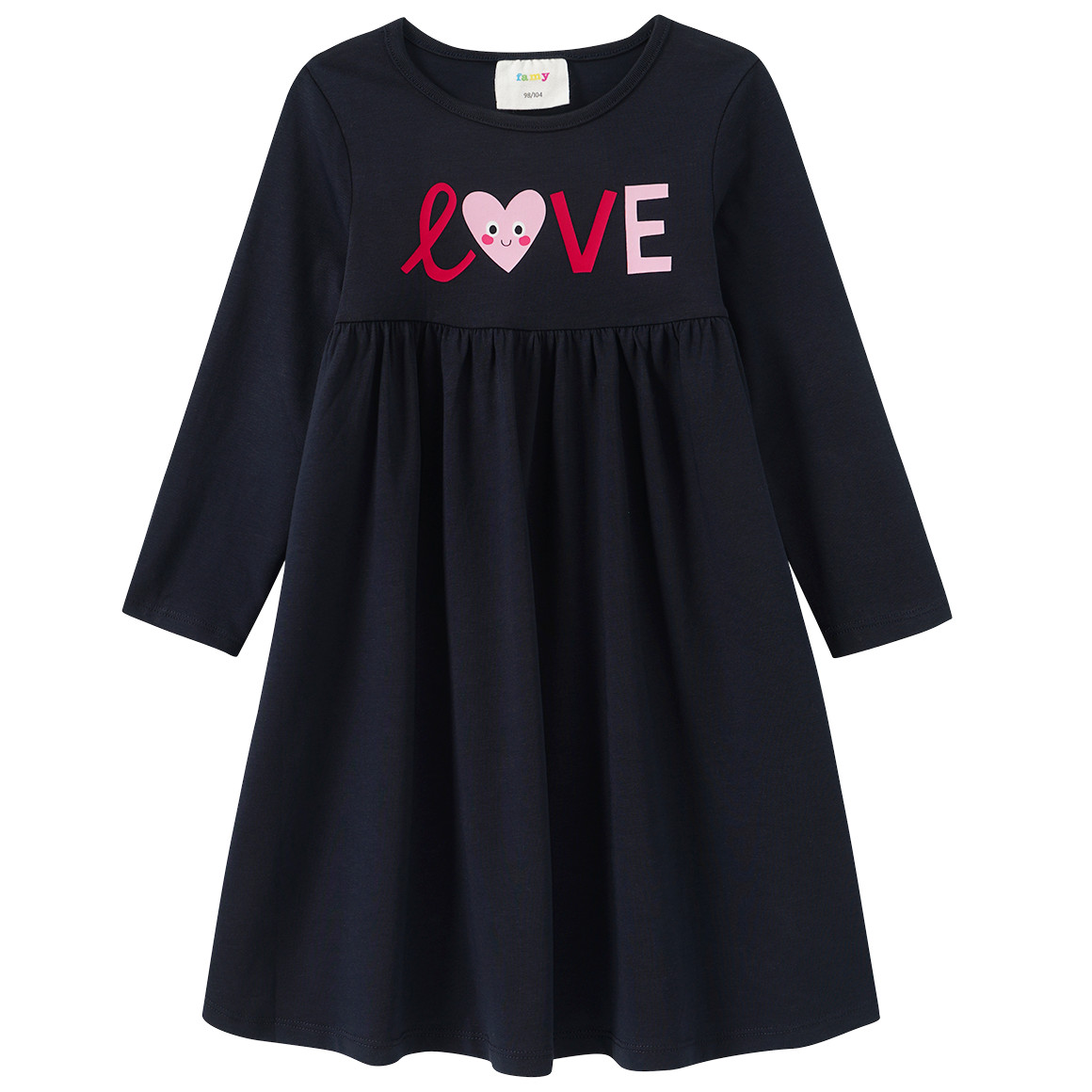 2 Mädchen Kleider mit Prints