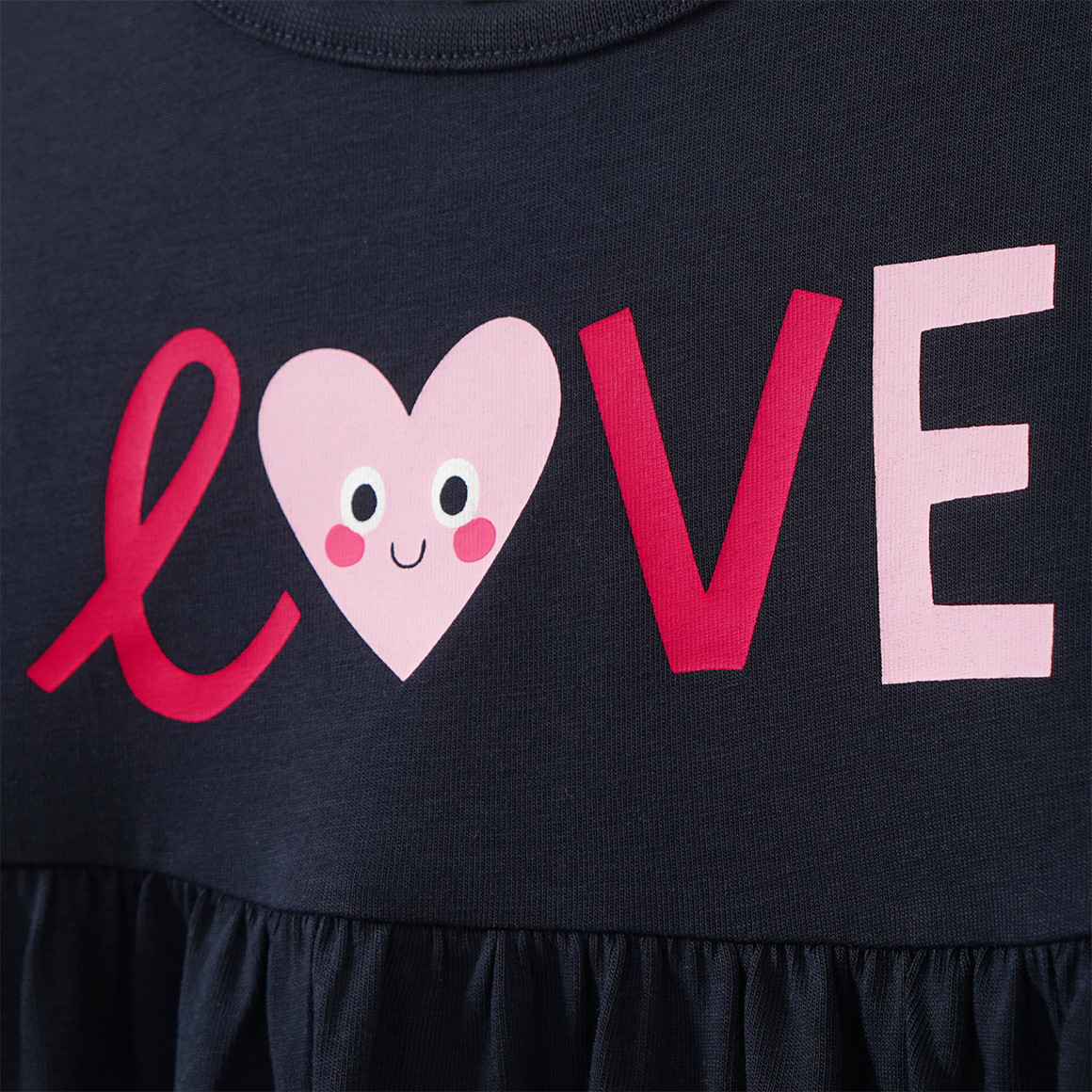 2 Mädchen Kleider mit Prints