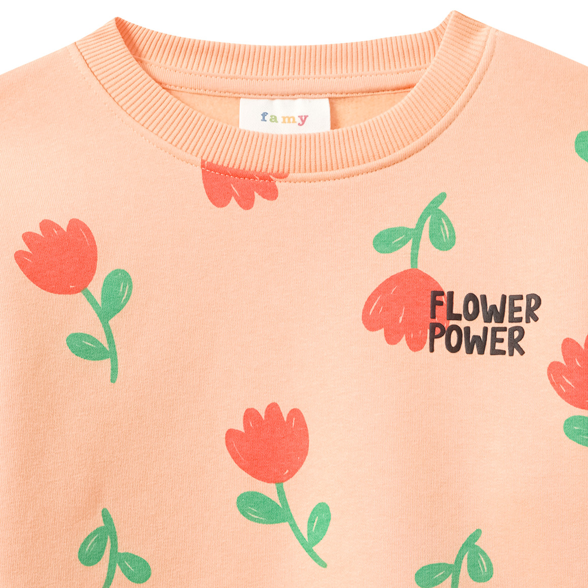 Mädchen Sweatshirt mit Print