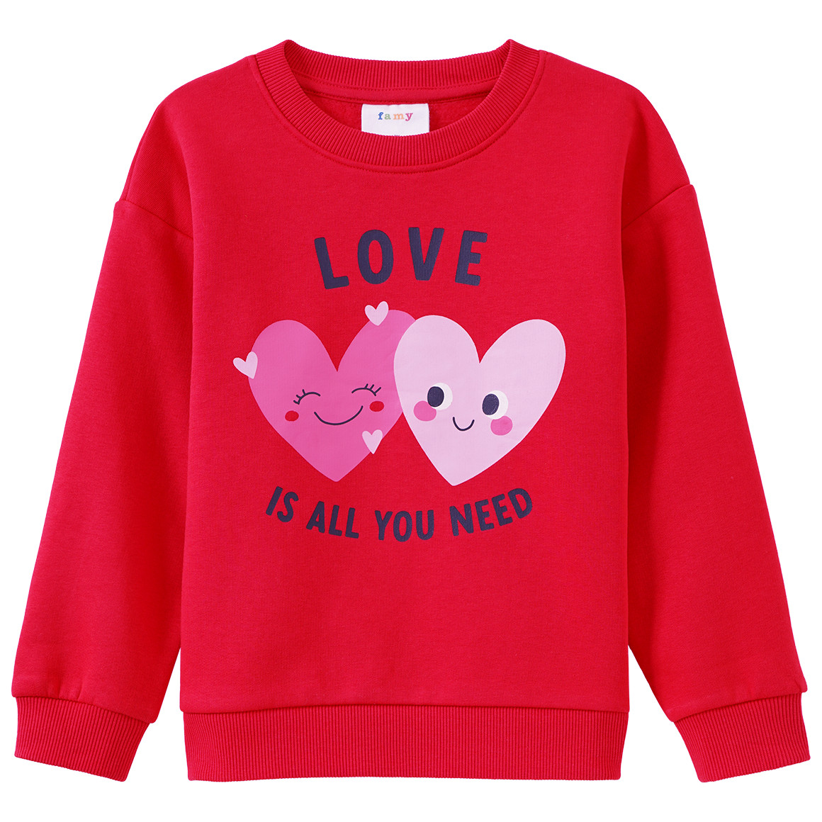 Mädchen Sweatshirt mit Print